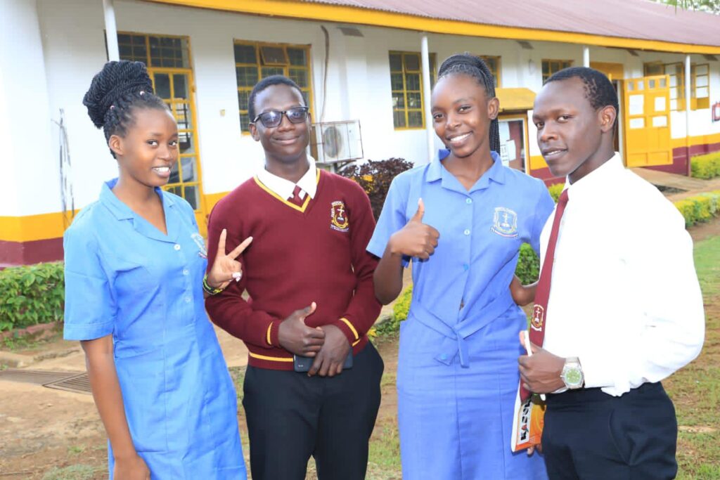Kenya Medical Training College (KMTC) Students at their Campus