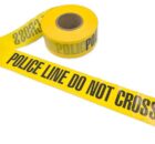 A crime Scene secured by the Police.