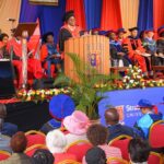 A past graduation Ceremony at Strathmore University.