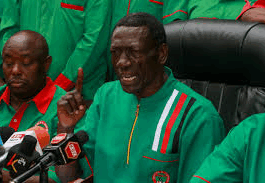 Collins Oyuu who is the Secretary General of the Kenya National Union of Teachers (KNUT).