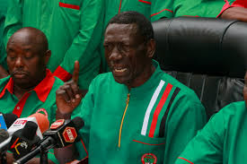 Collins Oyuu who is the Secretary General of the Kenya National Union of Teachers (KNUT).