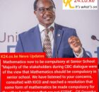 Education CS Julius Migos Ogamba
