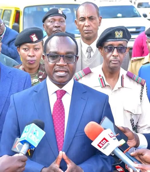 Education Cabinet Secretary Julius Migos Ogamba addresses journalistjpg