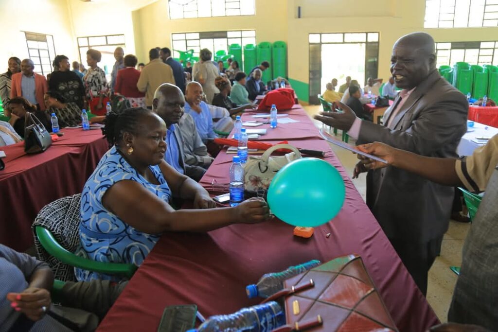 School Principals undergoing training on transition of Junior Schools learners to Senior Schools