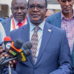 Education Cabinet Secretary Julius Migos Ogamba at a past Press Conference