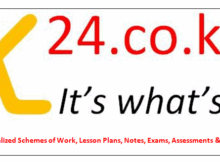 Free Grade 2 Rationalized Schemes of Work, Lesson Plans, Notes, Exams, Assessments & Revision Materials