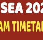 KJSEA Timetable 2025