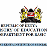 FULL TIME SNE DIPLOMA COURSE AT KENYA INSTITUTE OF SPECIAL EDUCATION