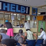 Students and Loan Beneficiaries receiving services at Helb head office in Nairobi