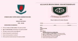 Free Latest Friends School Kamusinga and Bunyore Girls KCSE Mock Exams for all Subjects