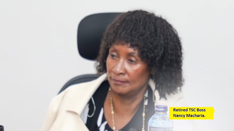 Outgoing TSC CEO Nancy Macharia when she appeared before the Senate’s Cohesion, Equal Opportunity, and Regional Integration Committee at Bunge Towers, Parliament Buildings, Nairobi, on March 14, 2025. Outgoing TSC CEO Nancy Macharia when she appeared before the Senate’s Cohesion, Equal Opportunity, and Regional Integration Committee at Bunge Towers, Parliament Buildings, Nairobi, on March 14, 2025.
