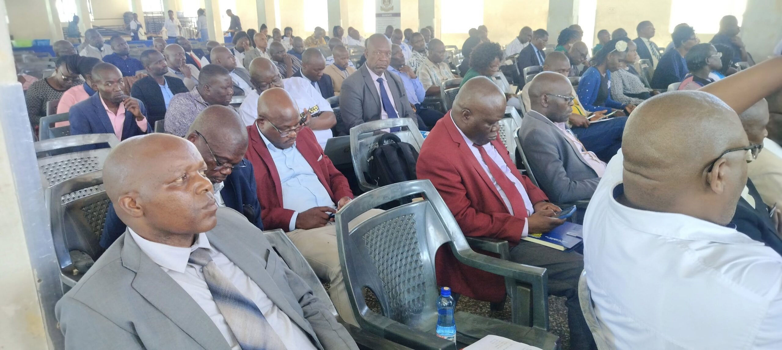 A section of Stakeholders who attended the Nyanza Teacher Professional Development Course (TPD) forum on May 6, 2025 at Kisumu Girls High School. Photo/ Courtesy