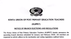 Kuppet elections 2026 full details
